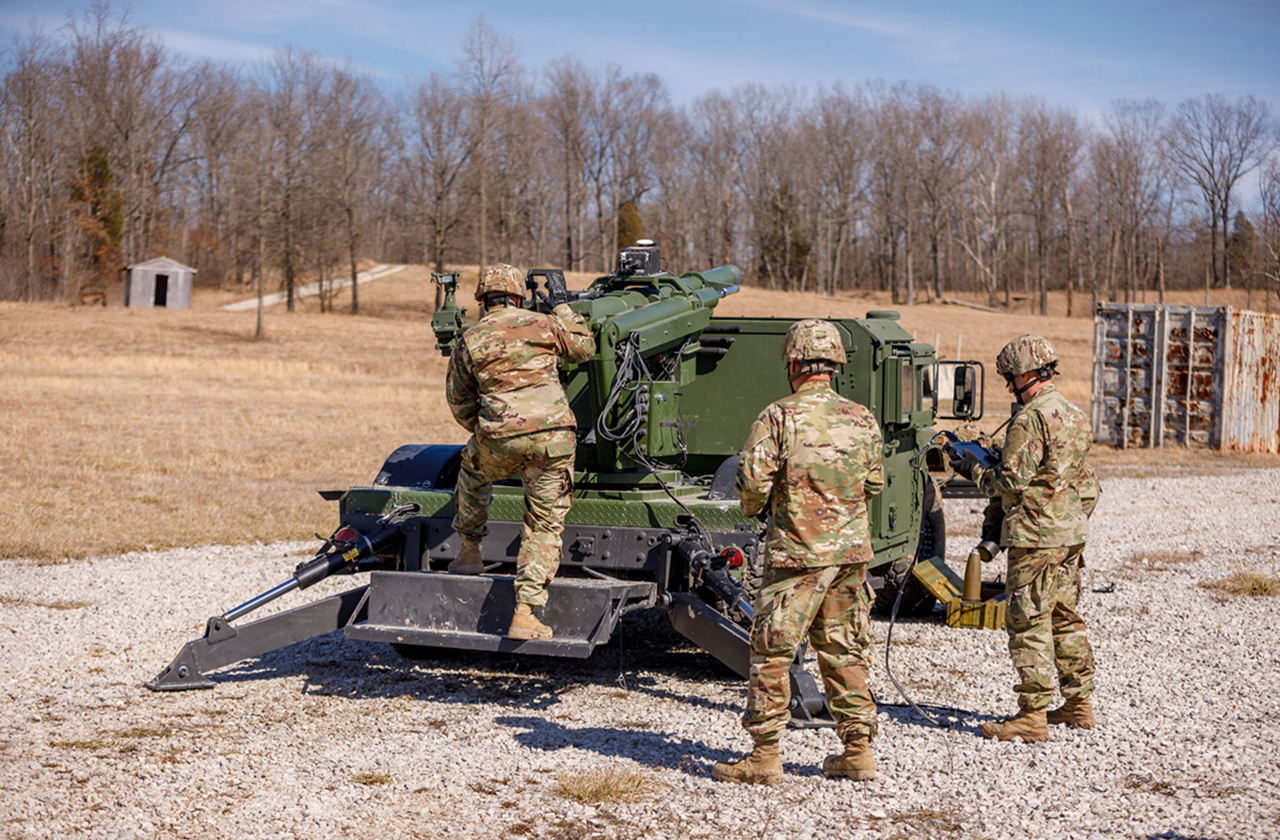 Humvee Hawkeye: 105mm Mobile Howitzer Weapon System